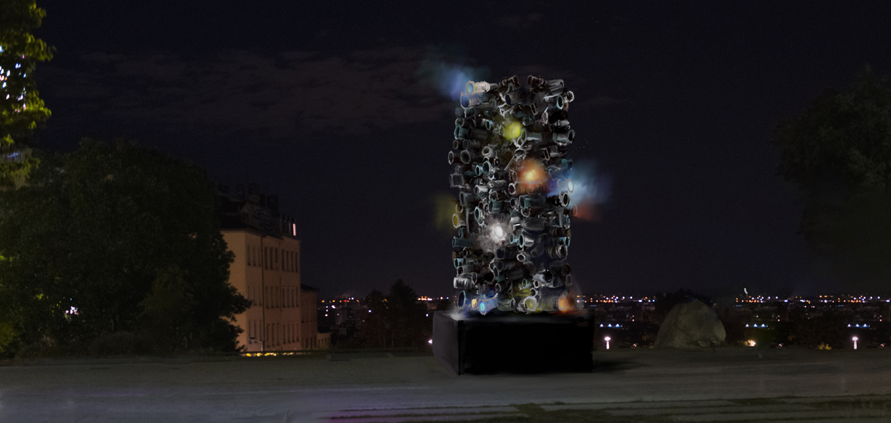 Lumière pour tous. Les projecteurs même.